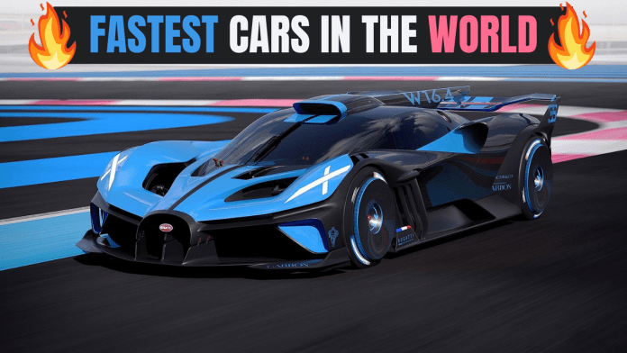 10 fastest cars in the world