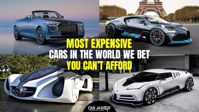 The most expensive cars in the world
