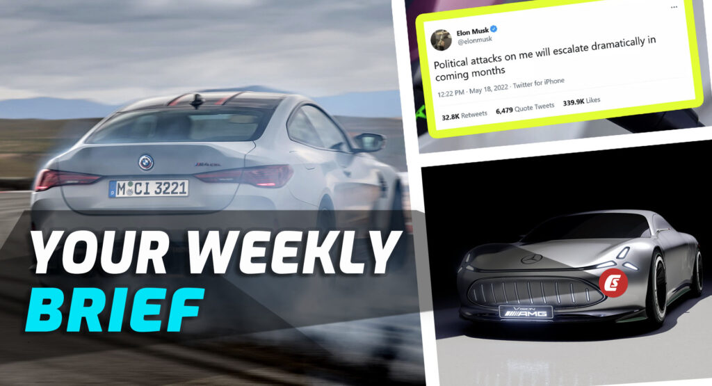 2023 BMW M4 CSL, Mercedes Vision AMG and Tesla lost their good condition: your weekly summary