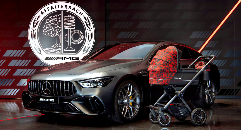 Mercedes-AMG GT Limited Edition stroller will make your baby fashionable