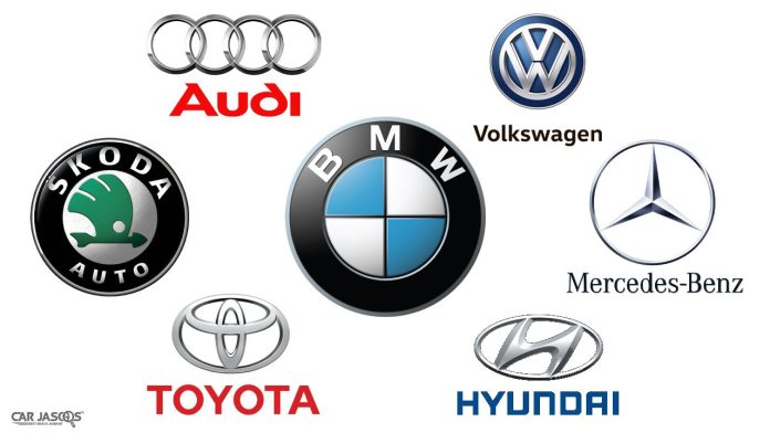 Car logos in India