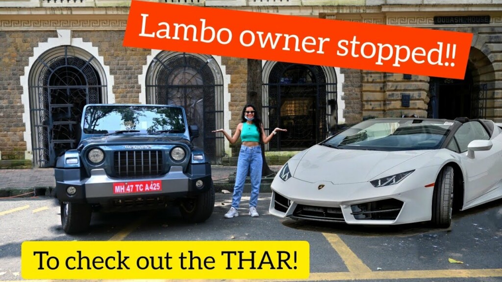 Lamborghini owner Mahindra Tar