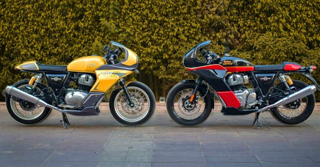 Royal Enfield Continental Gt full fair mk design