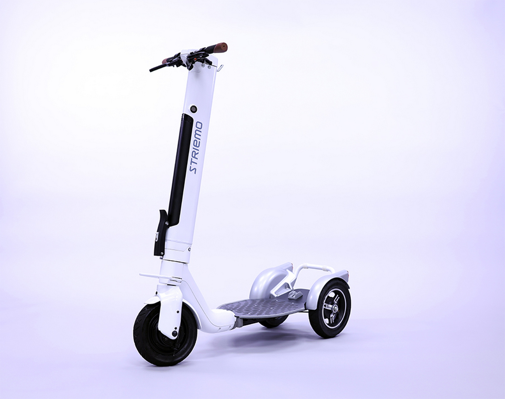 Honda startup introduces Striemo tricycle electronic scooter stabilization technology
