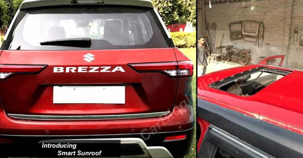 2022 Maruti Brezza is controlled by the sound of the hatch