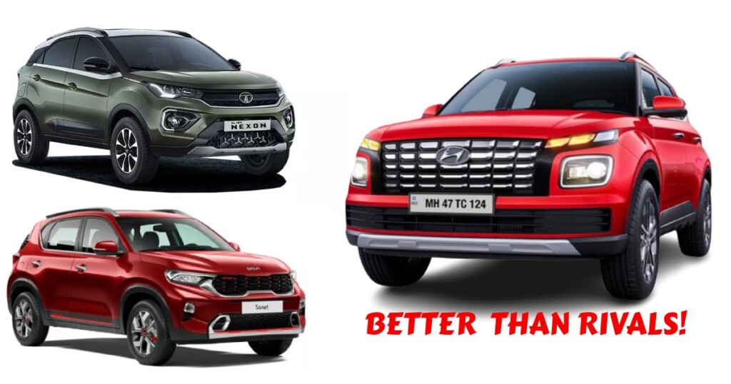 The Hyundai platform is better than the Tata Nexon and Kia Sonet