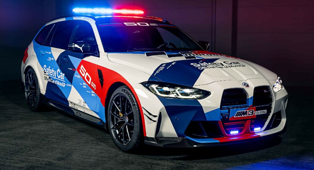 The BMW M3 Touring has become the latest Moto GP safety vehicle