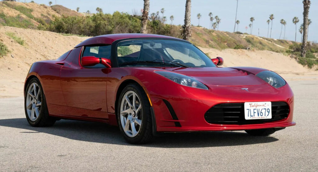 The original Tesla Roadster may be old, but it is not cheap