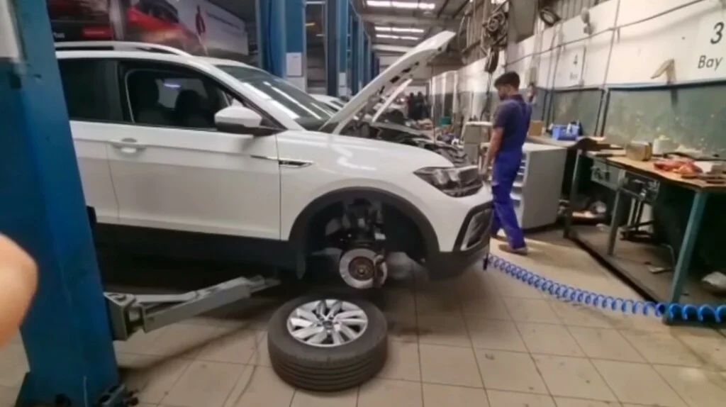 The owner of the VW Taigun had several problems with his new car