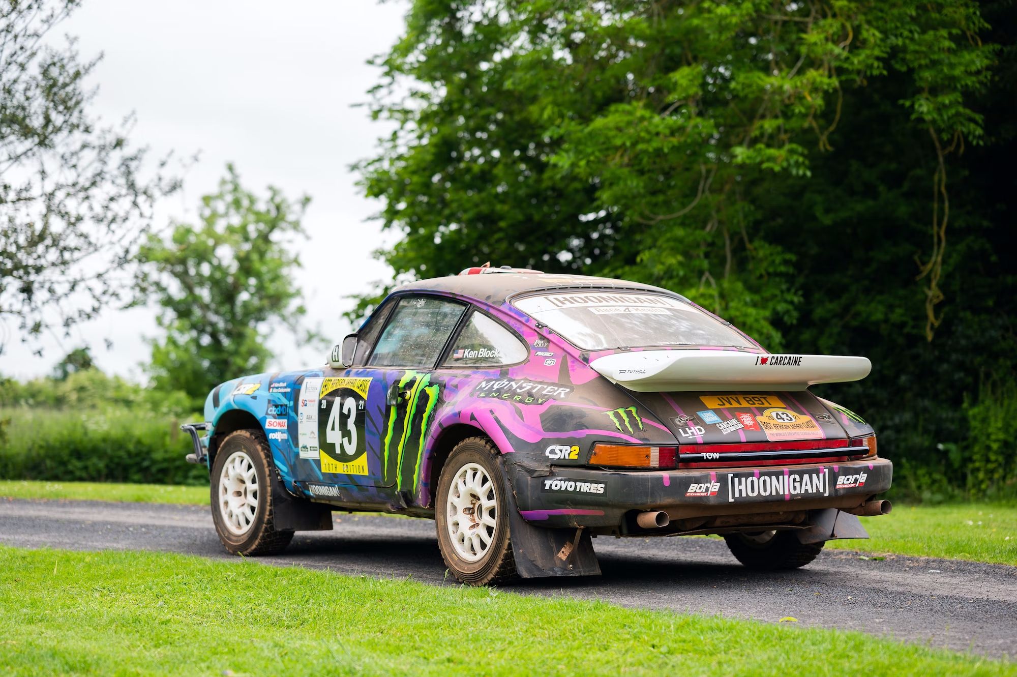 You can own and drive Ken Block's Porsche 911 Safari on the street