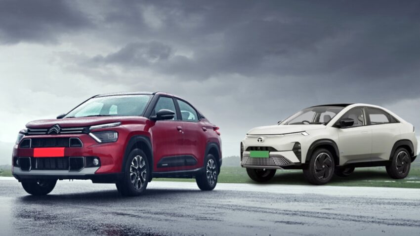 Tata Curvv Vs Citroen Basalt Comparison