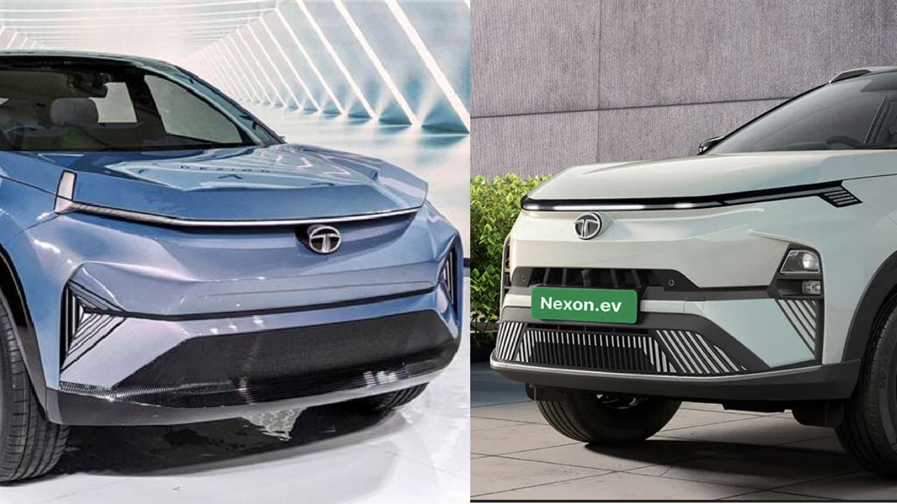 Tata Curvv Ev Vs Nexon Ev Comparison