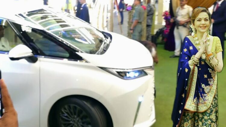 Nita Ambani Lexus Lm350h