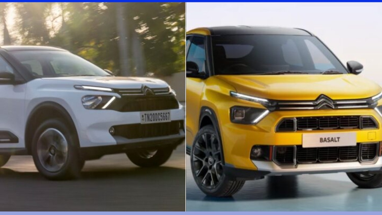 Citroen Basalt Vs C3 Aircross Comparison