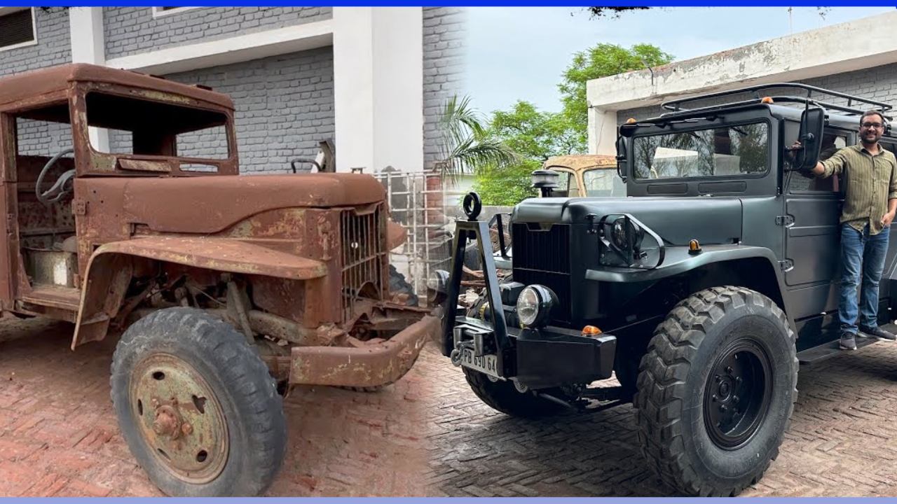 Fully Rusted Nissan 1 Ton Restored