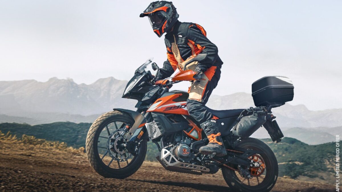 Ktm 390 Adventure Gets Free Givi Top box