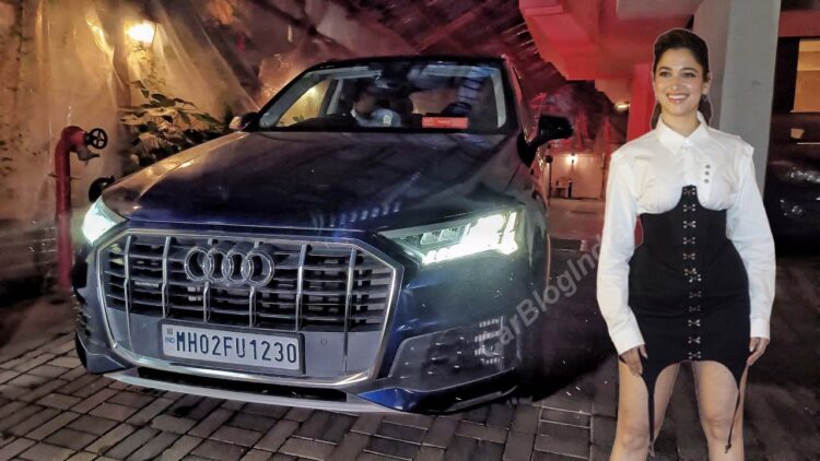 Tamannaah Bhatia Audi Q7