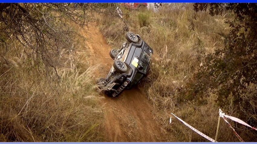 Maruti Jimny Rolls over