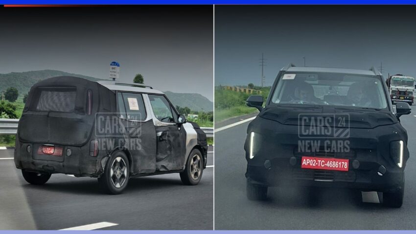 New Kia Clavis Spotted Testing