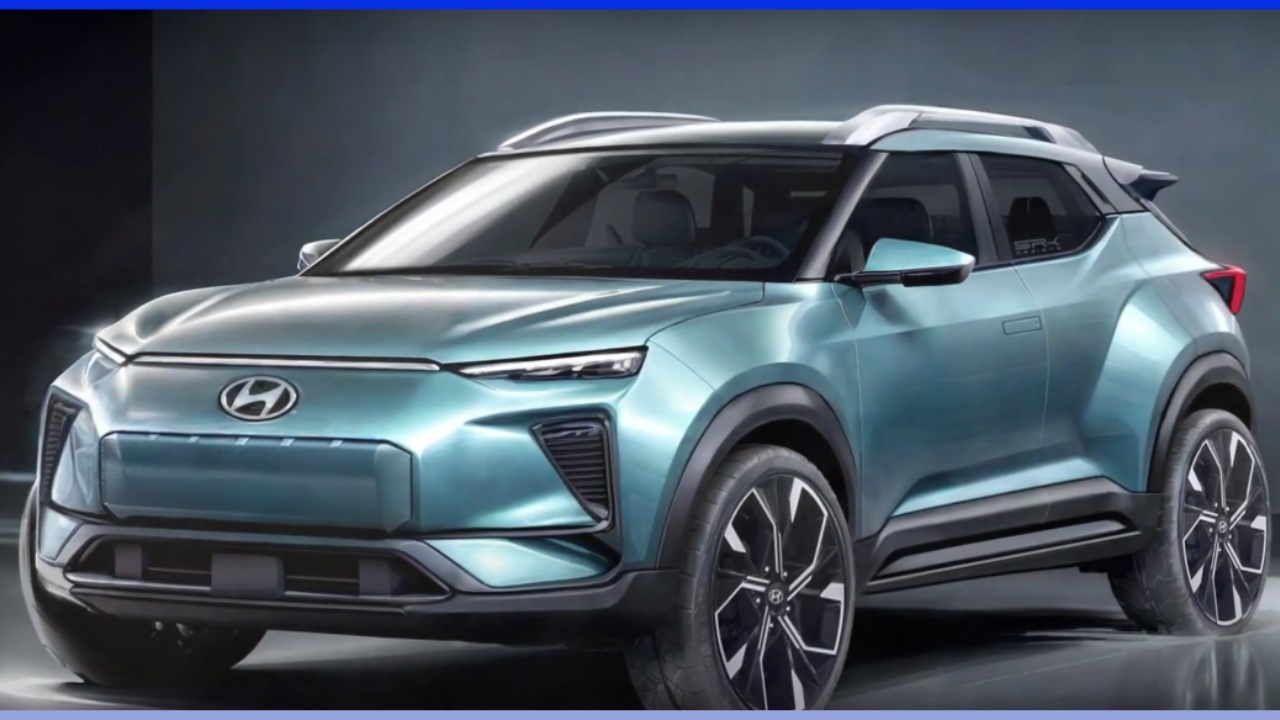 Next gen Hyundai Creta Ev Digital Rendering