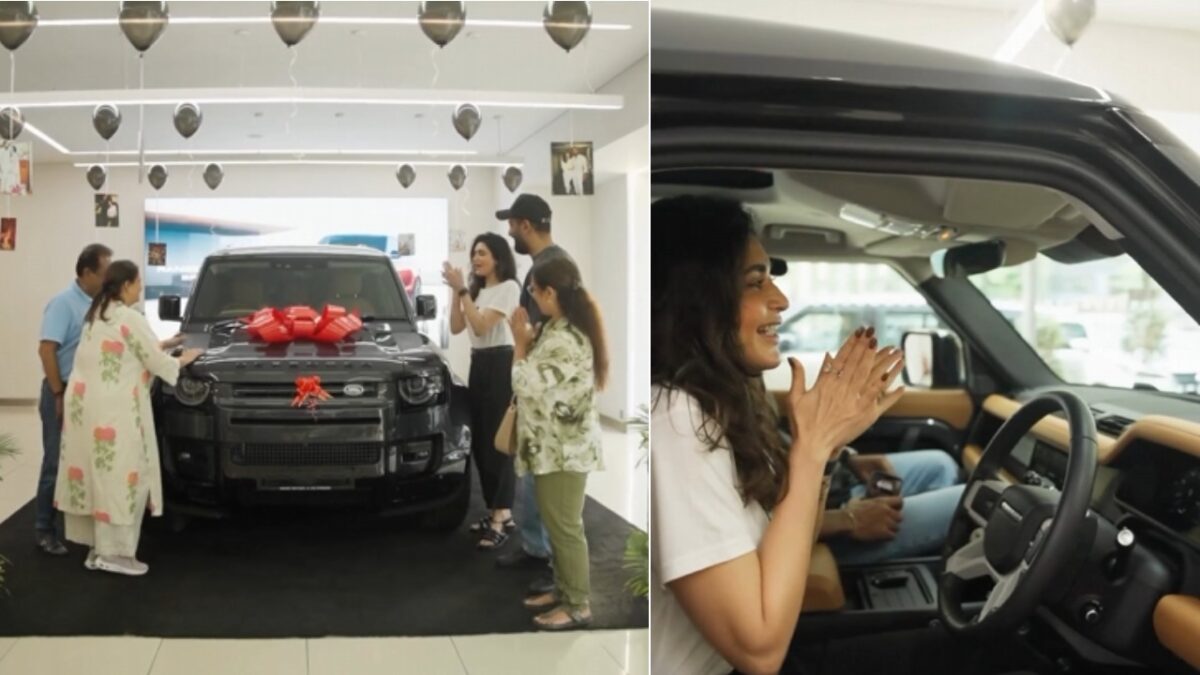 Land Rover Defender of Karishma Tanna