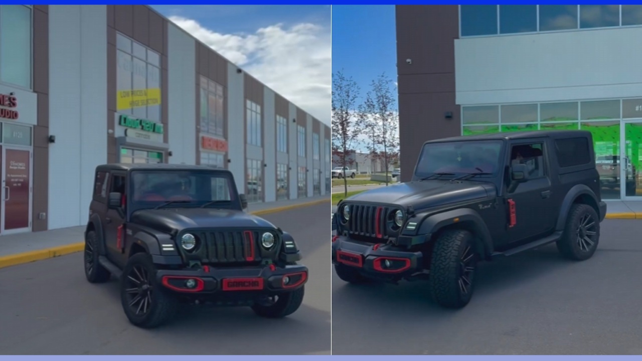 First ever Mahindra Thar in Canada Imported from India