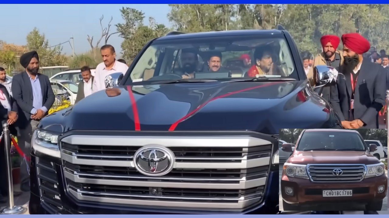 Gurdas Maan Upgrades from Old Toyota Land Cruiser to Lc300