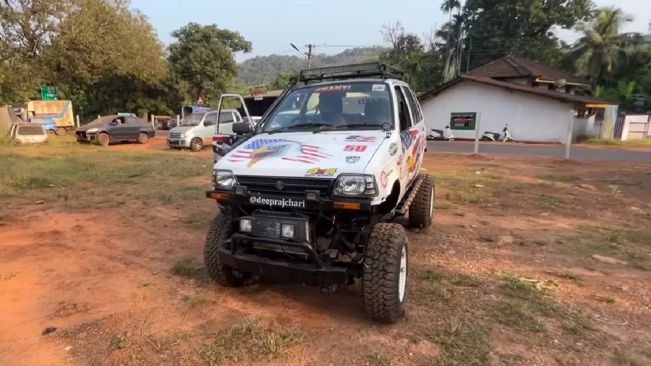 Maruti 800 4x4 Modification