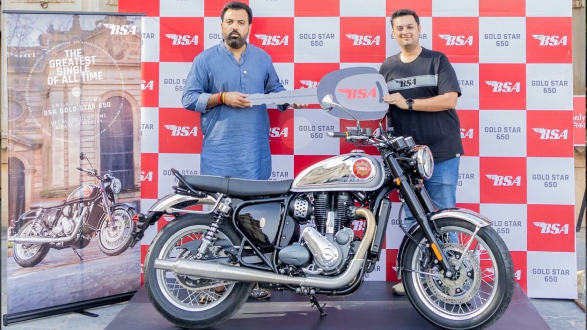 Bsa Gold Star 650 Delivered to Prince of Udaipur