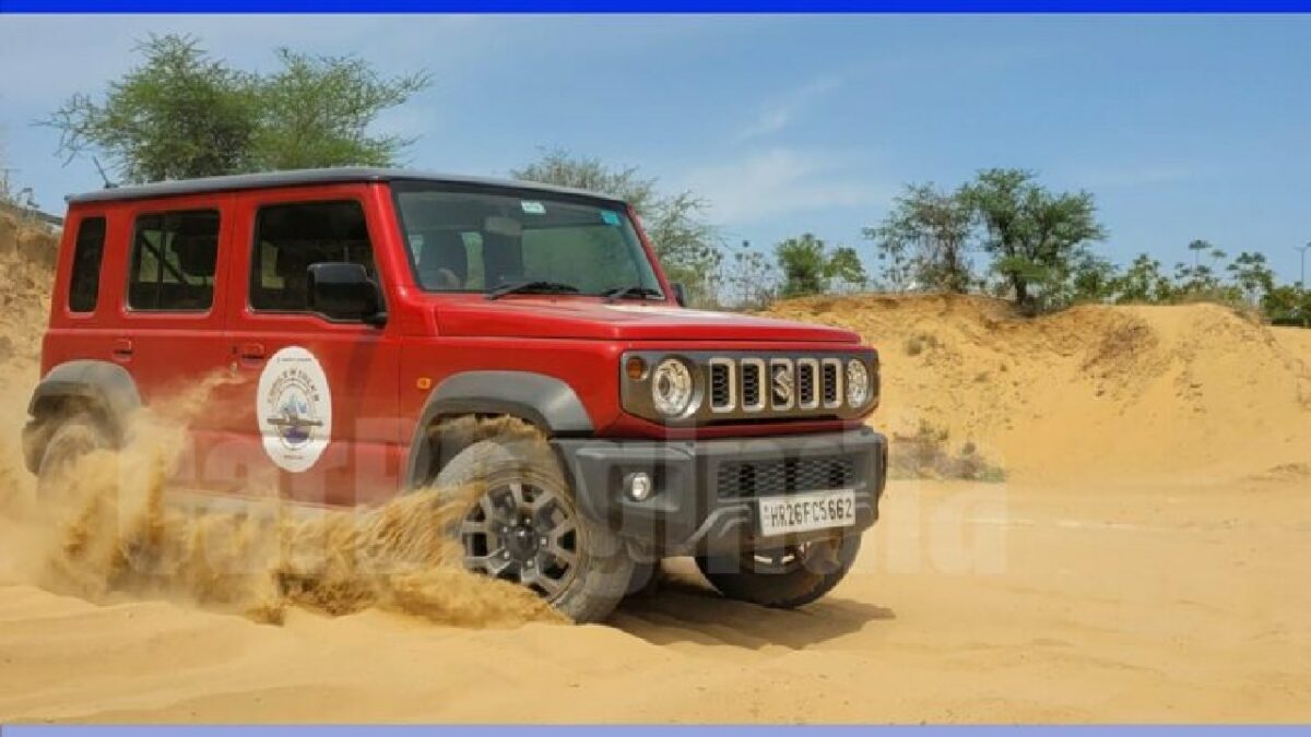 Maruti Jimny Dune Bashing